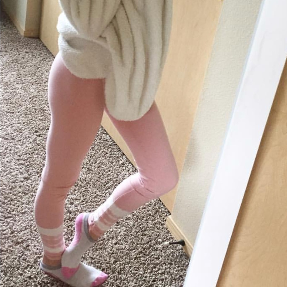 Pink leggings